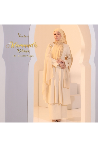 KEBAYA ALAMANDA - CHAMPAGNE